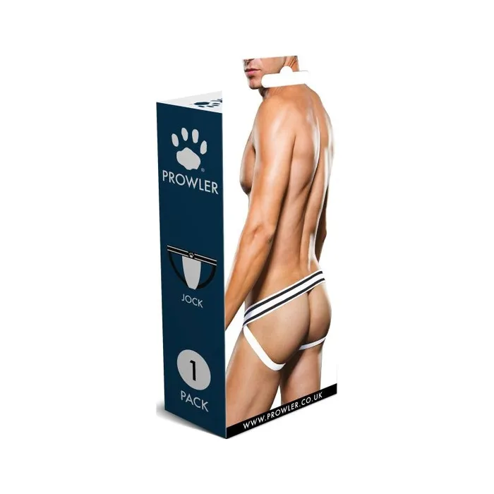 Prowler Jock Black and White Large Prowler Anal