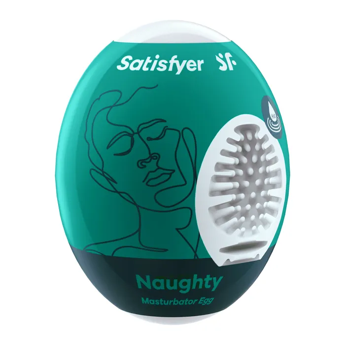 Satisfyer Male Sex Toys Satisfyer Masturbator Egg Naughty Dark Green