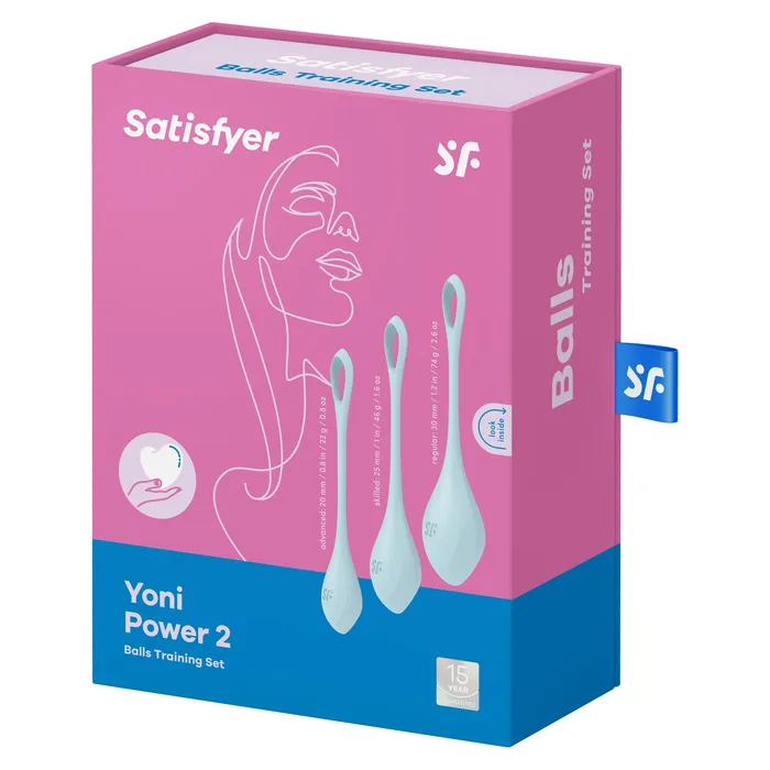 Satisfyer Yoni Power 2 Light Blue Vibrators Satisfyer Yoni Power 2 Light Blue Vibrators