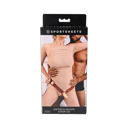 SportSheets Female Sex Toys Saffron Monte Adjustable StrapOn Harness