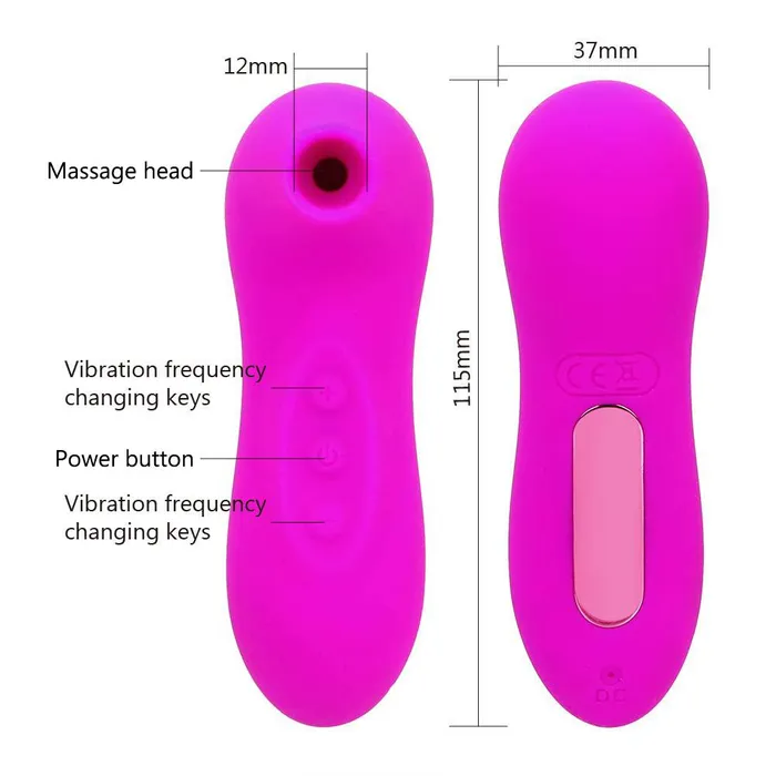 Sucker Vibrator Lusty Age Female Sex Toys