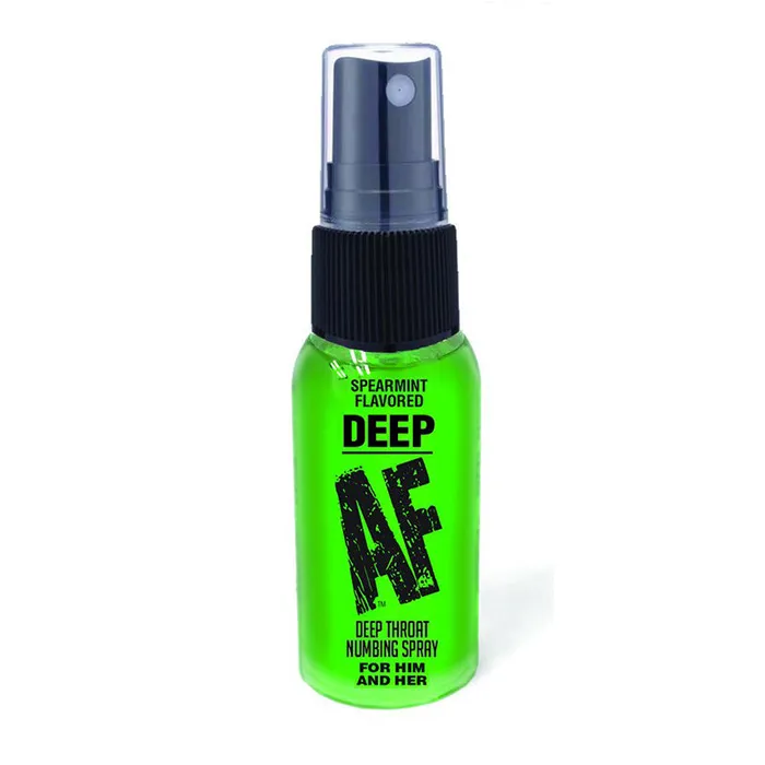 Windsor Male Sex Toys Deep AF Mint Flavoured Deep Throat Spray