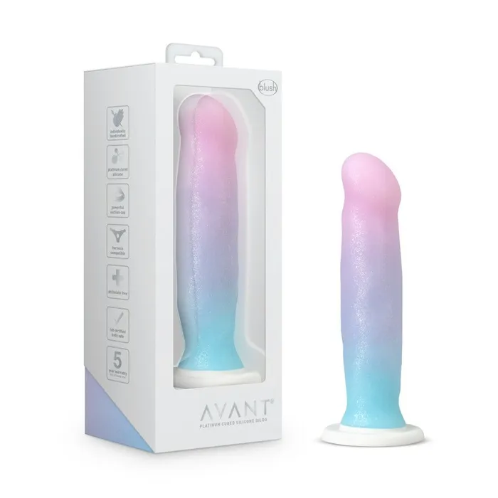 Avant D17 Lucky Silicone Dildo Blush Dildos
