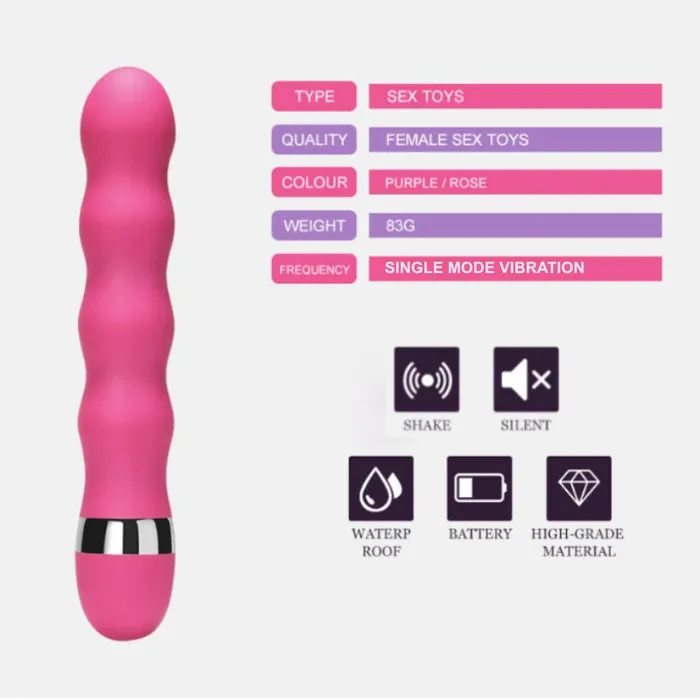 Female Sex Toys FRISKY BUSINESS SG Wavy Vibrator
