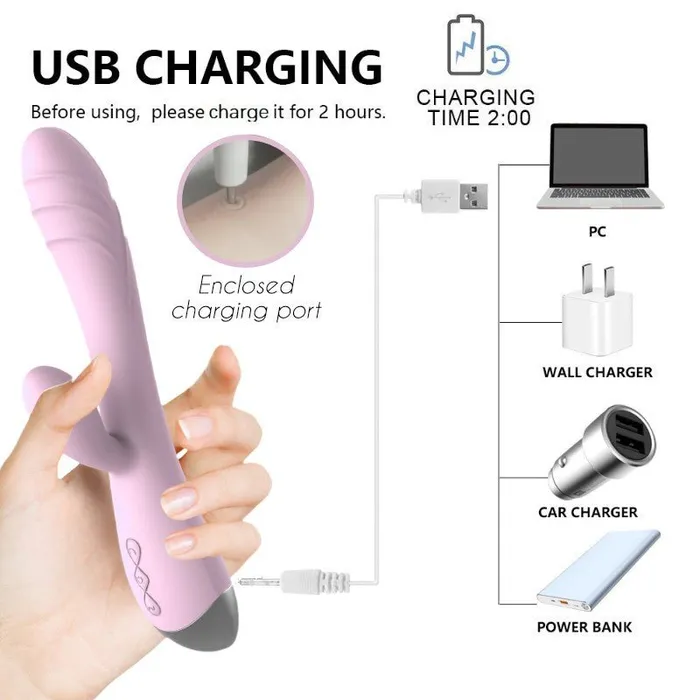 FRISKY BUSINESS SG Inu Dual Vibrator Female Sex Toys