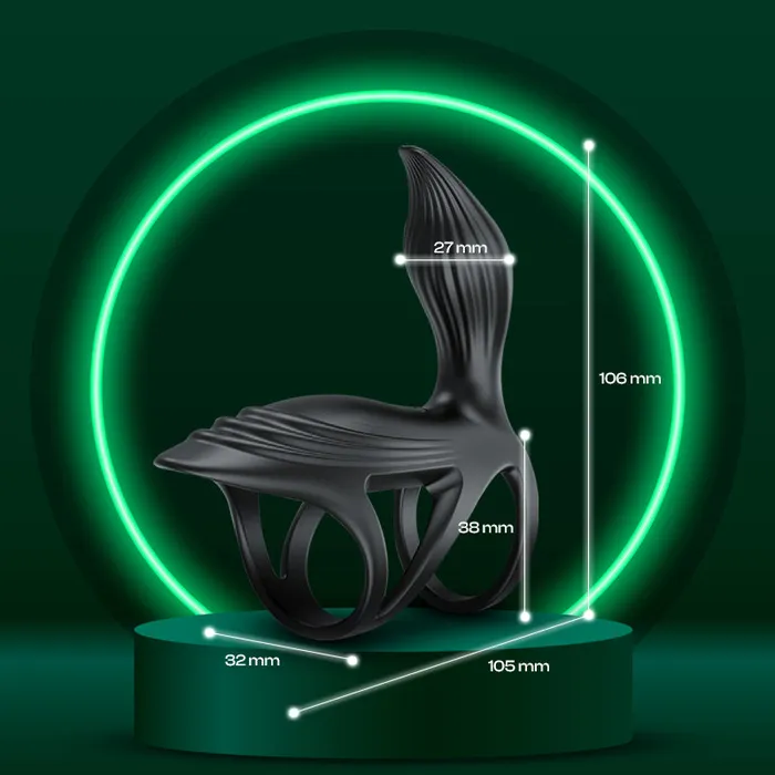 FRISKY BUSINESS SG Male Sex Toys ETInterstellar APP Control Vibrating Cock Ring