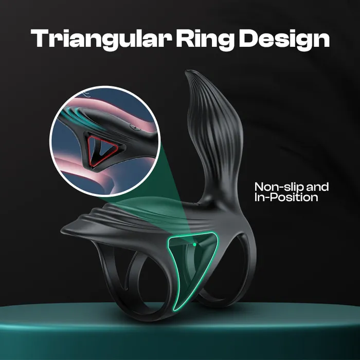 FRISKY BUSINESS SG Male Sex Toys ETInterstellar APP Control Vibrating Cock Ring