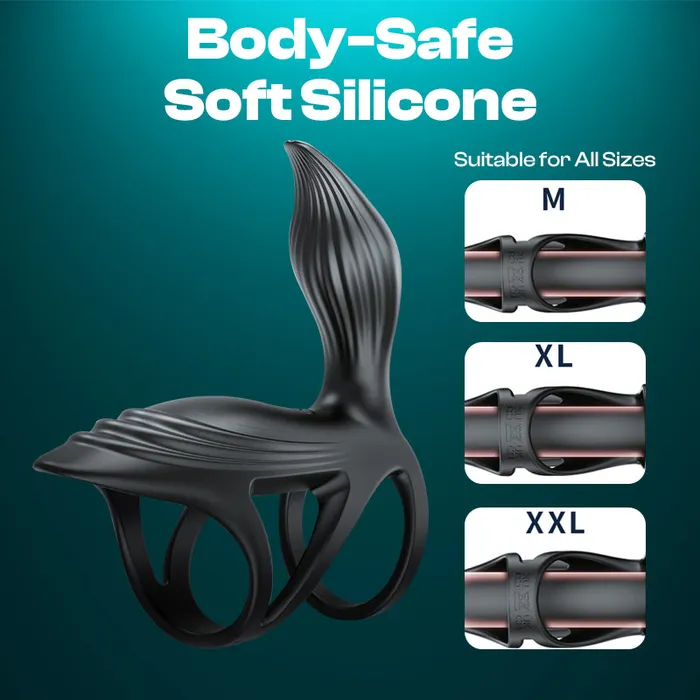 FRISKY BUSINESS SG Male Sex Toys ETInterstellar APP Control Vibrating Cock Ring