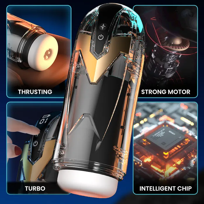 FRISKY BUSINESS SG Male Sex Toys Ironman Automatic Men Stroker