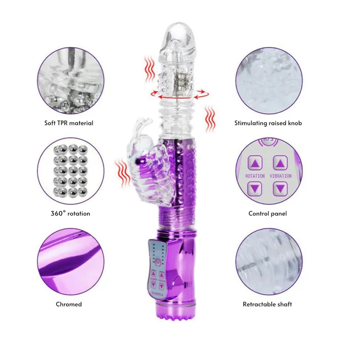 FRISKY BUSINESS SG Vibrators Genie Triple Action Vibrator