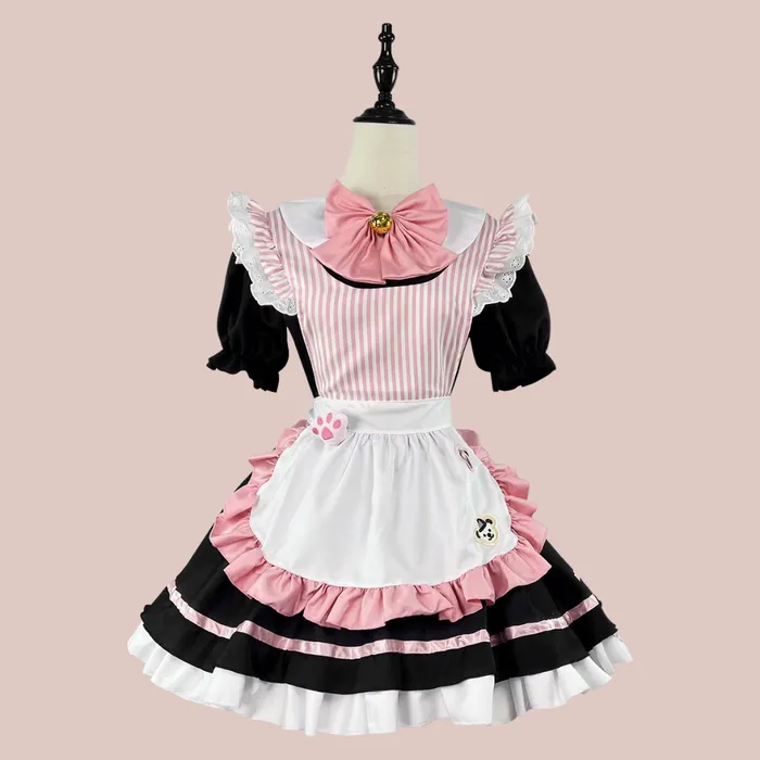 House of Chastity The Poppy Maid Dress Dildos