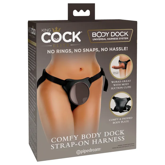 King Cock Female Sex Toys King Cock Elite Comfy Body Dock StrapOn Harness