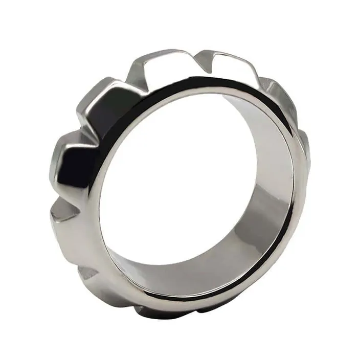Male Sex Toys FRISKY BUSINESS SG Fowl Fantasy Stainless Steel Weighed Cock Ring