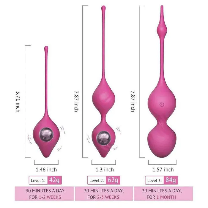Vibrators Tracys Dog Ami Kegel Ball Pink Tracys Dog