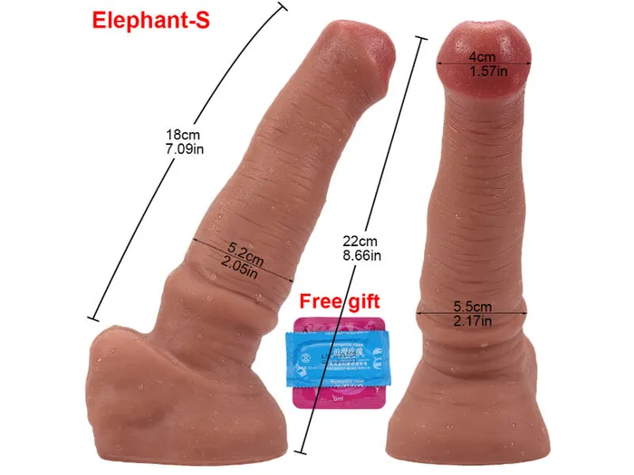 WATCH VIDEO Realistic Oversized Mushroom Head Dildos Safystyle Male Sex Toys