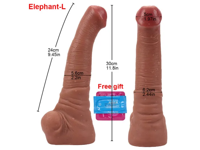 WATCH VIDEO Realistic Oversized Mushroom Head Dildos Safystyle Male Sex Toys